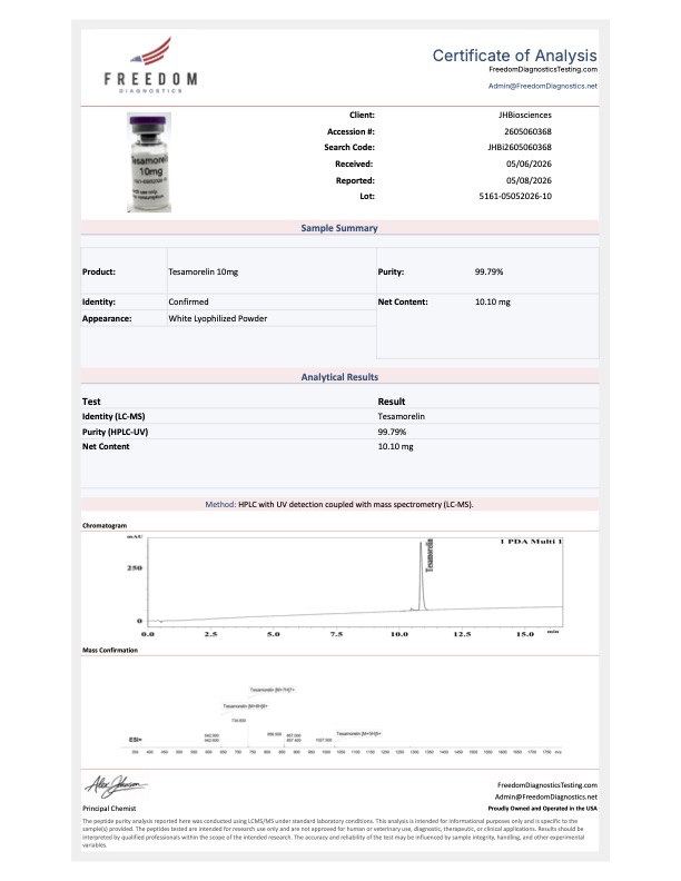 Tesamorelin 10mg - Image 2