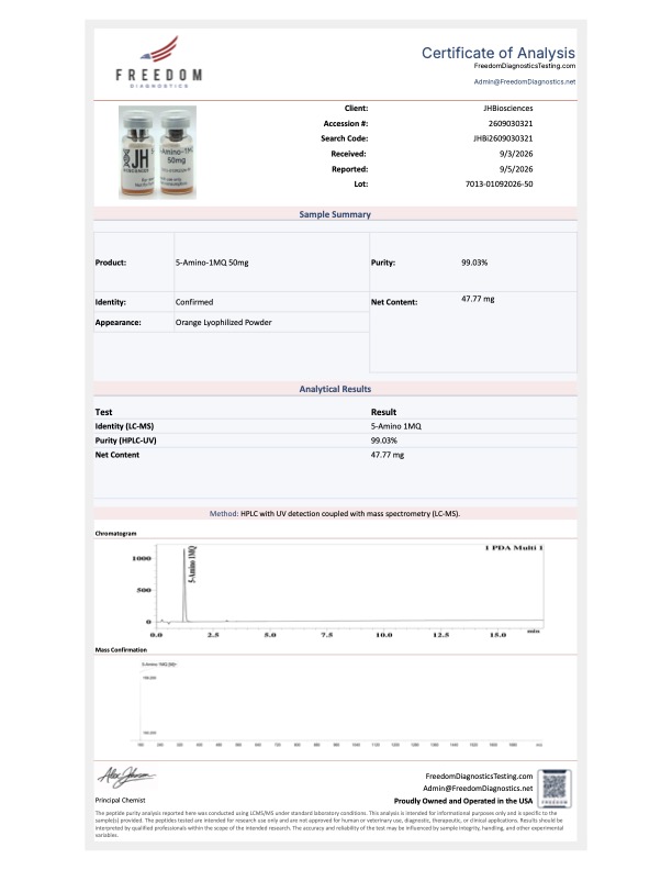 5-Amino-1MQ 50mg - Image 2
