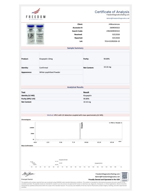 Kisspeptin 10mg - Image 2